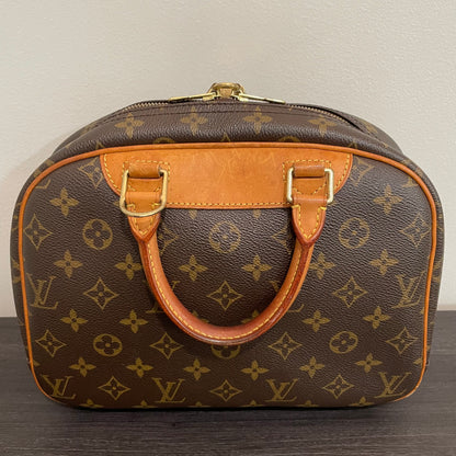 SOLD! Louis Vuitton Monogram Deauville Petit with Lock & Key