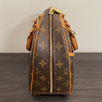 SOLD! Louis Vuitton Monogram Deauville Petit with Lock & Key