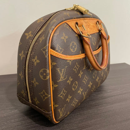 SOLD! Louis Vuitton Monogram Deauville Petit with Lock & Key