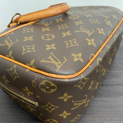 SOLD! Louis Vuitton Monogram Deauville Petit with Lock & Key