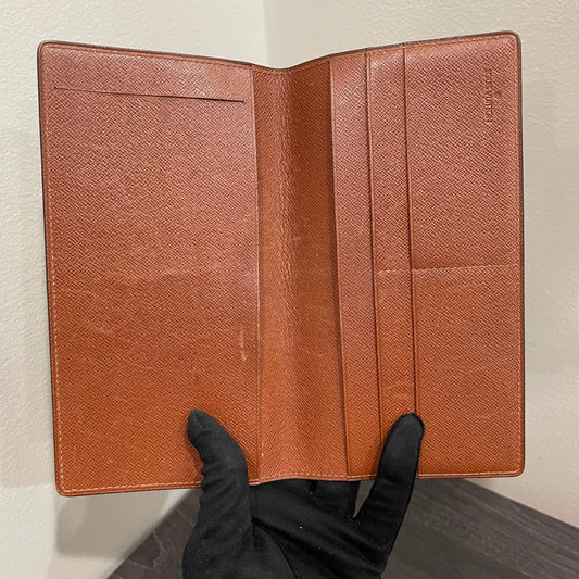 #153 LOUIS VUITTON Monogram Checkbook Holder