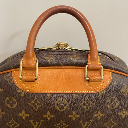 SOLD! Louis Vuitton Monogram Deauville Petit with Lock & Key