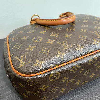 SOLD! Louis Vuitton Monogram Deauville Petit with Lock & Key