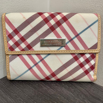 BURBERRY Check Wallet