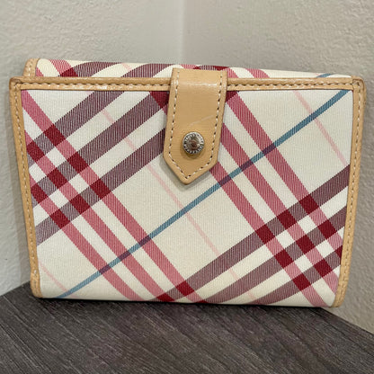 BURBERRY Check Wallet