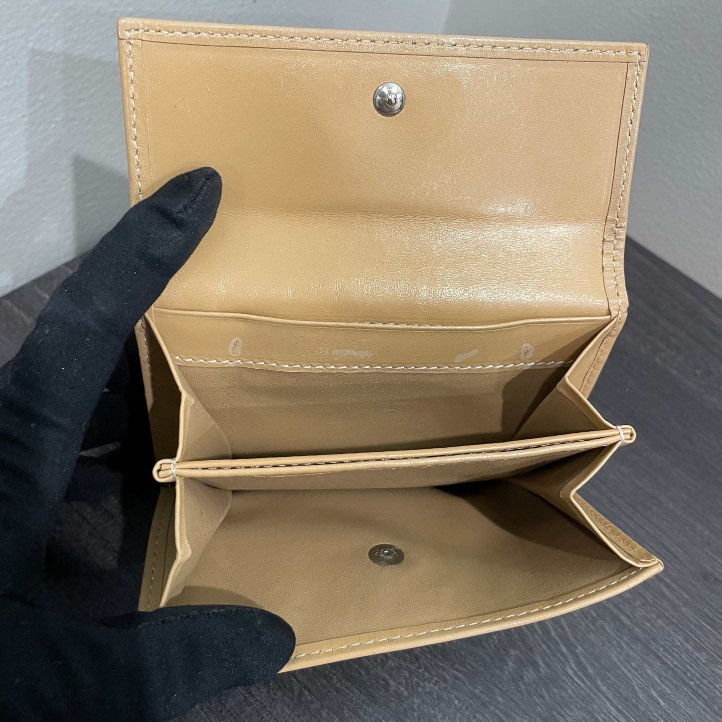 BURBERRY Check Wallet
