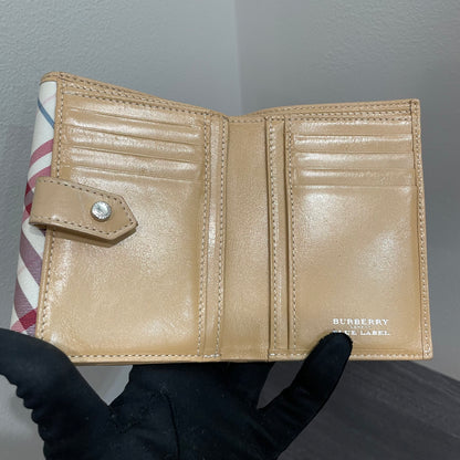 BURBERRY Check Wallet