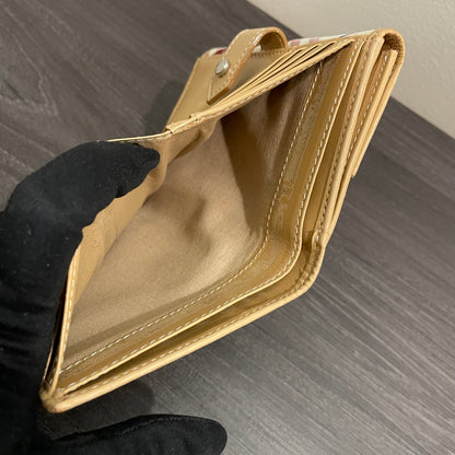 BURBERRY Check Wallet