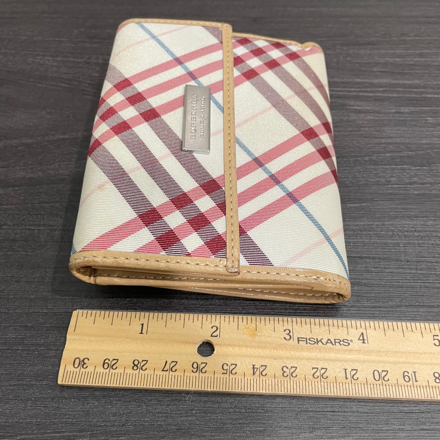BURBERRY Check Wallet