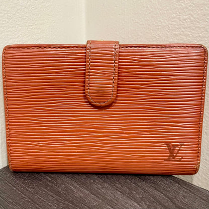 LOUIS VUITTON Brown Epi Leather Wallet