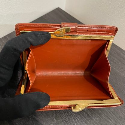 LOUIS VUITTON Brown Epi Leather Wallet