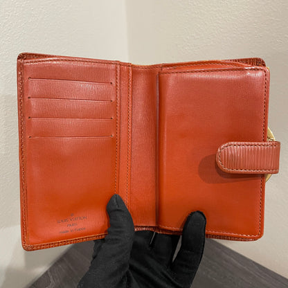LOUIS VUITTON Brown Epi Leather Wallet