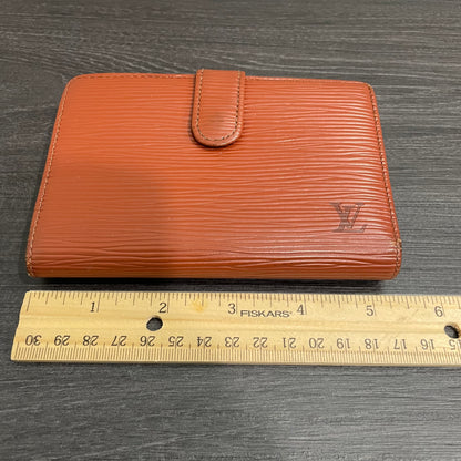 LOUIS VUITTON Brown Epi Leather Wallet