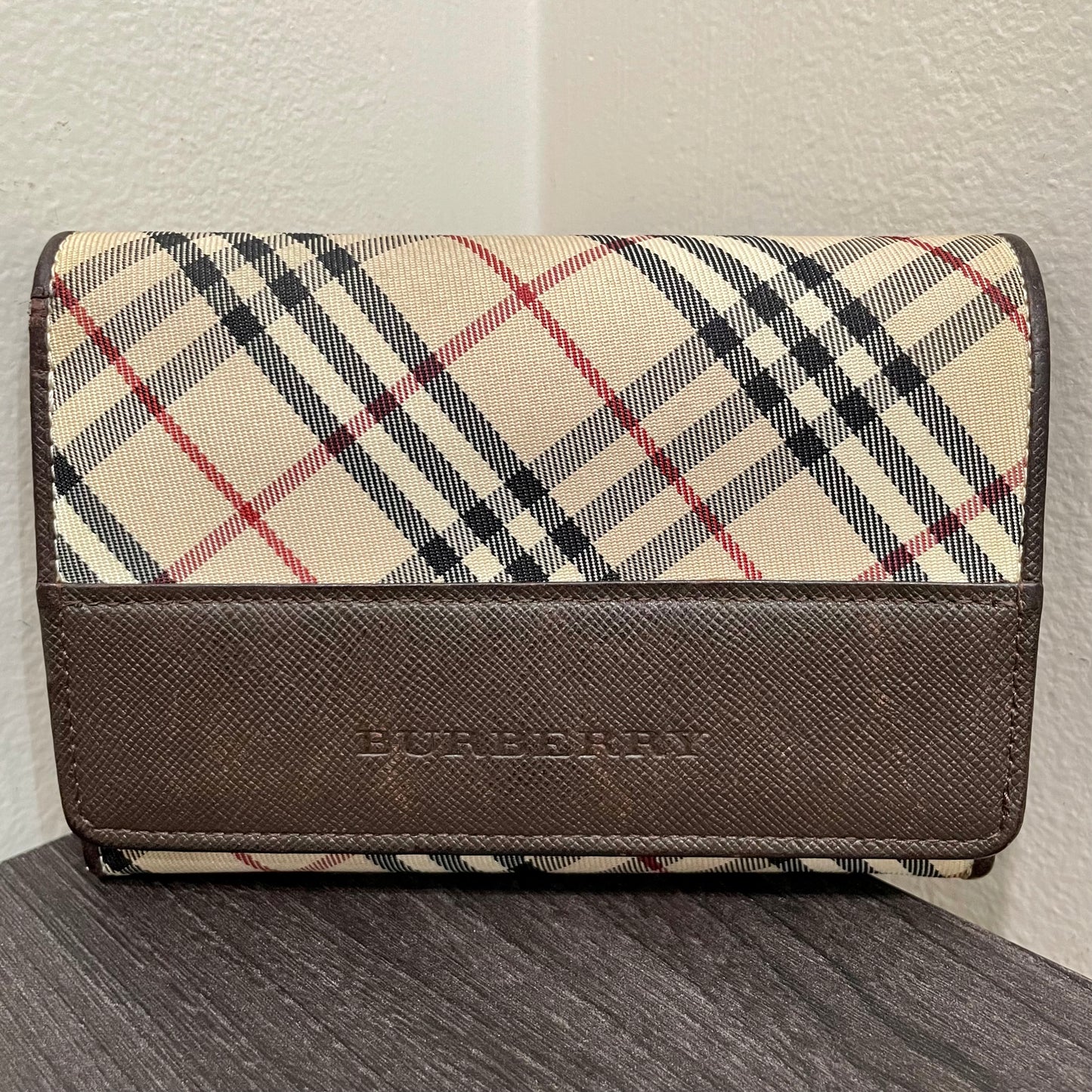Burberry Check Wallet