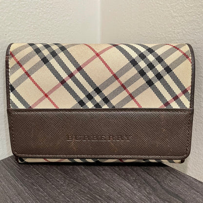 Burberry Check Wallet