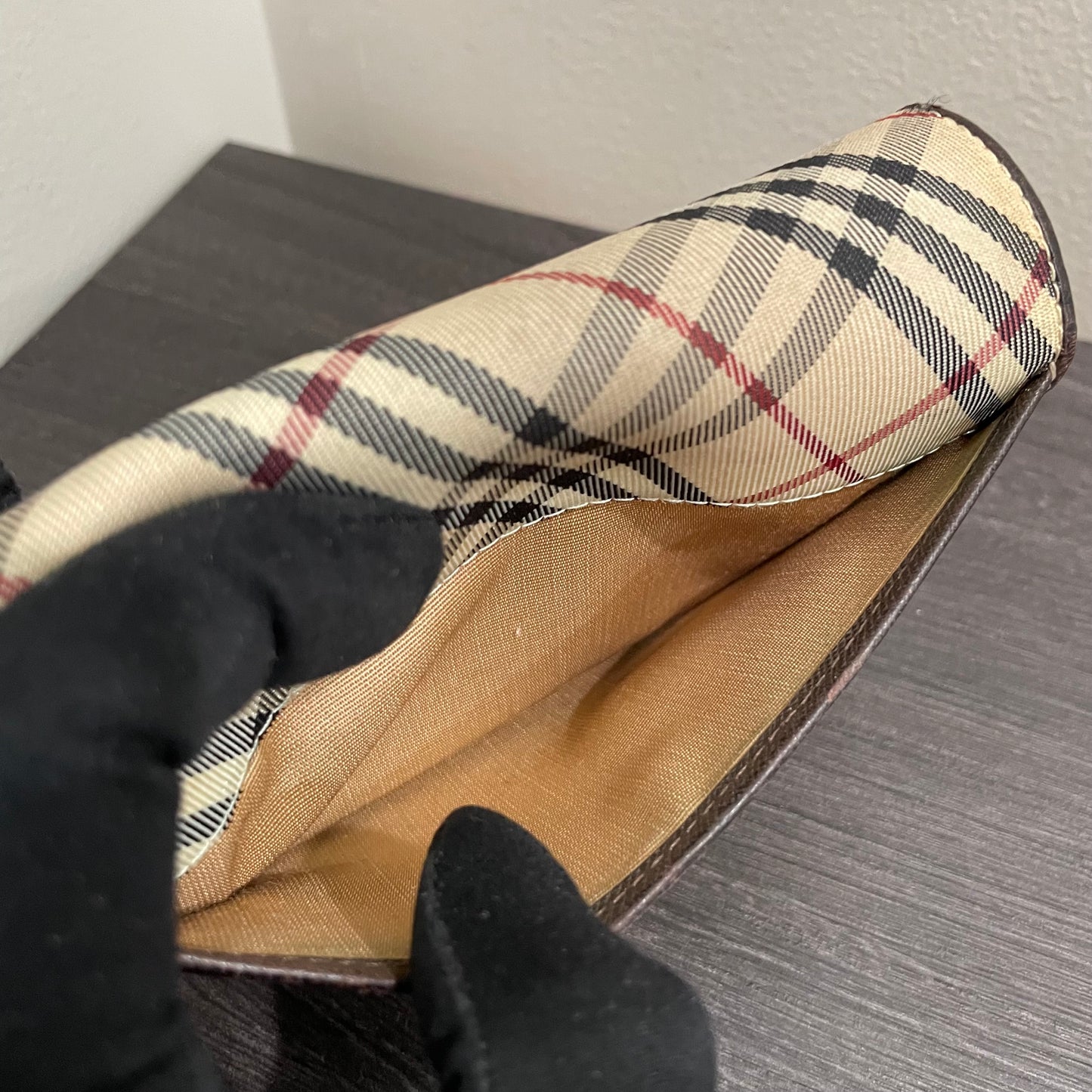 Burberry Check Wallet