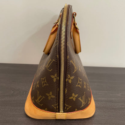 SOLD! Louis Vuitton Monogram Alma with Lock & Key