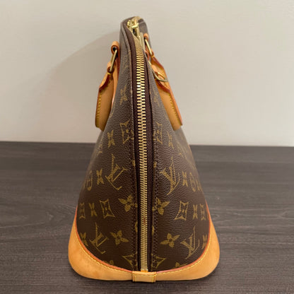 SOLD! Louis Vuitton Monogram Alma with Lock & Key