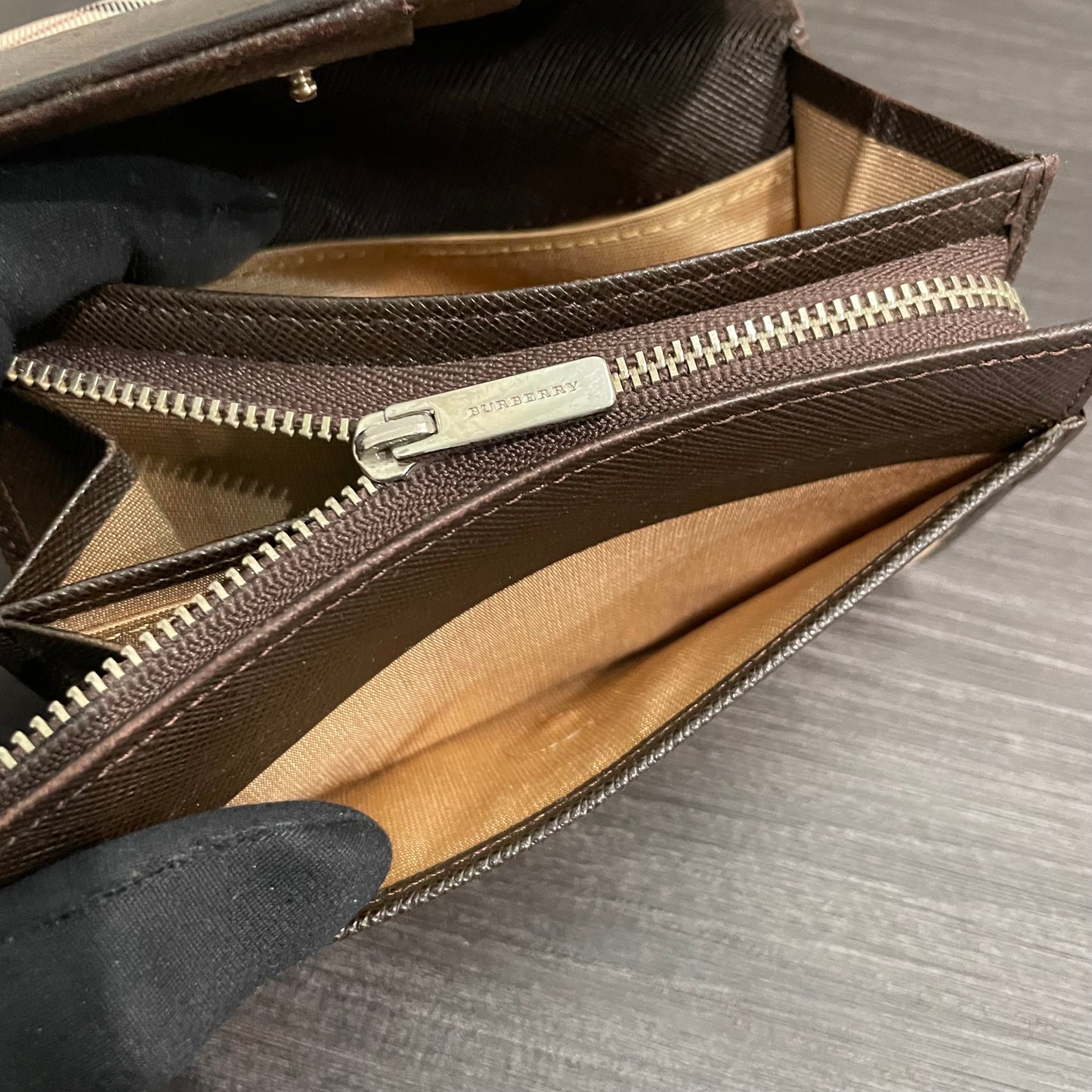 Burberry Check Wallet