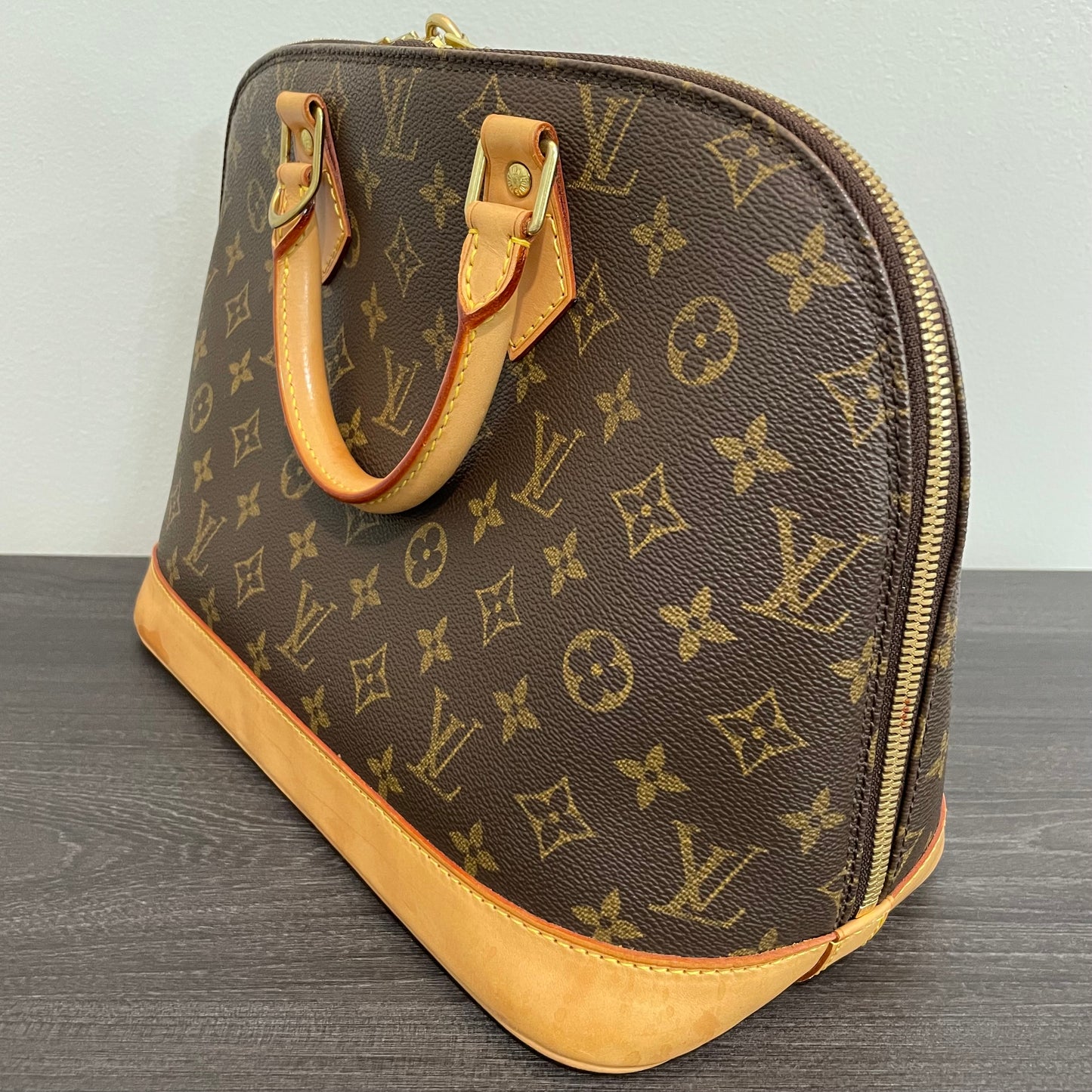 SOLD! Louis Vuitton Monogram Alma with Lock & Key