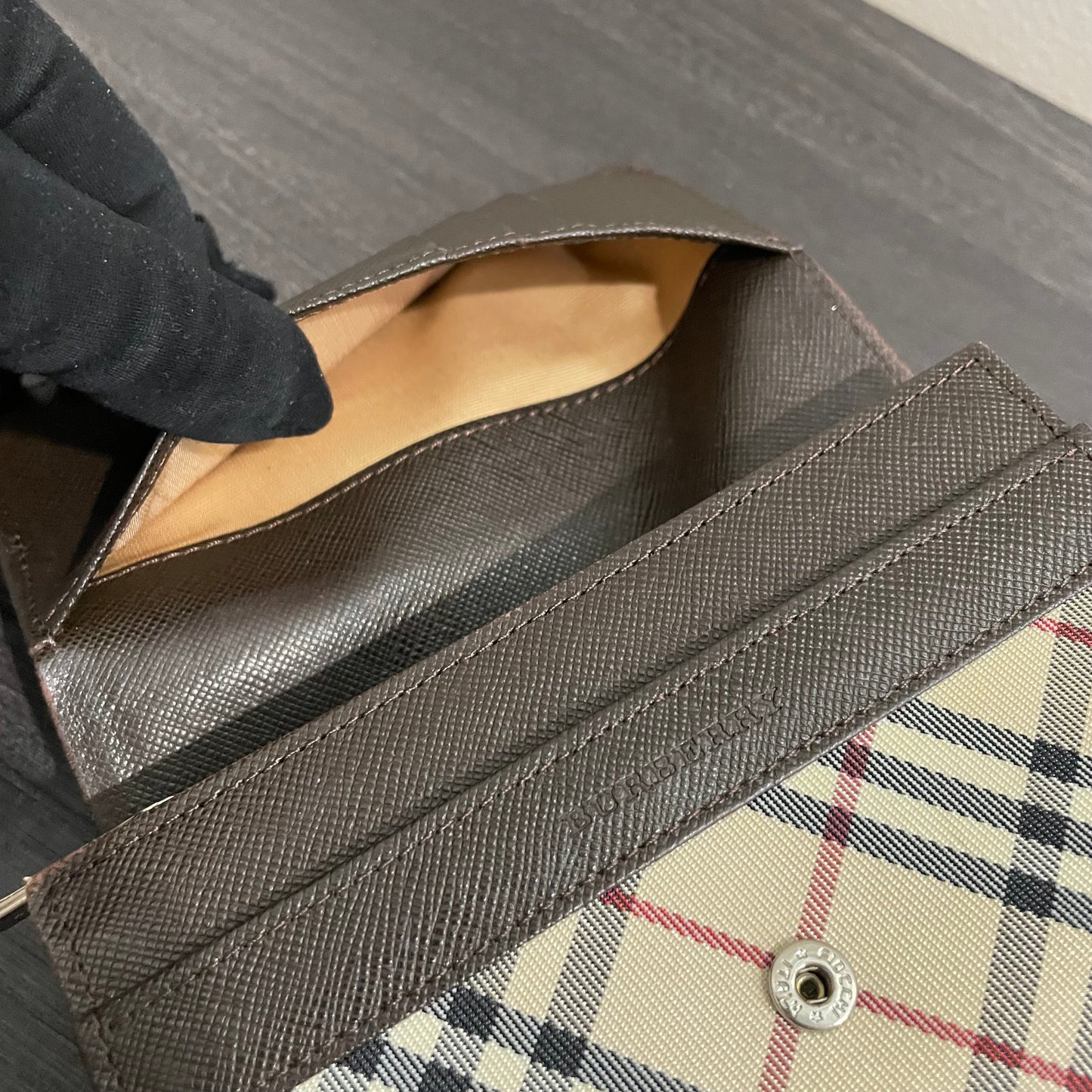 Burberry Check Wallet
