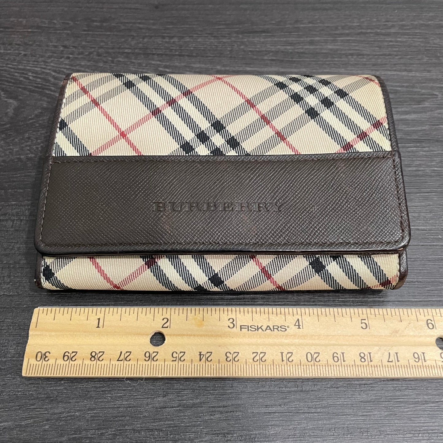 Burberry Check Wallet