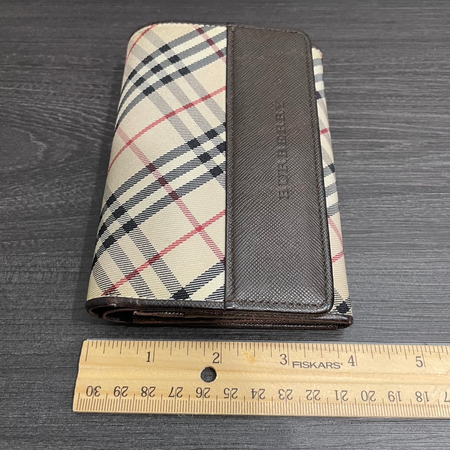 Burberry Check Wallet