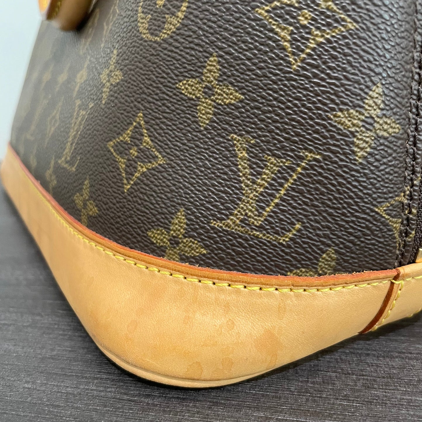 SOLD! Louis Vuitton Monogram Alma with Lock & Key