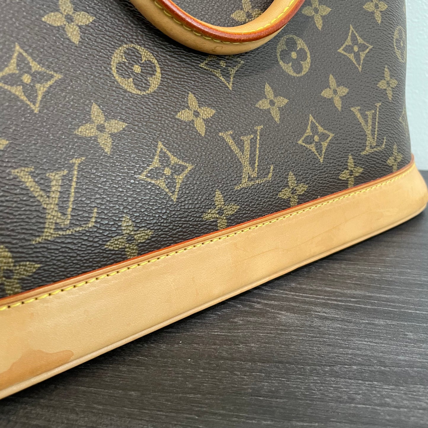 SOLD! Louis Vuitton Monogram Alma with Lock & Key