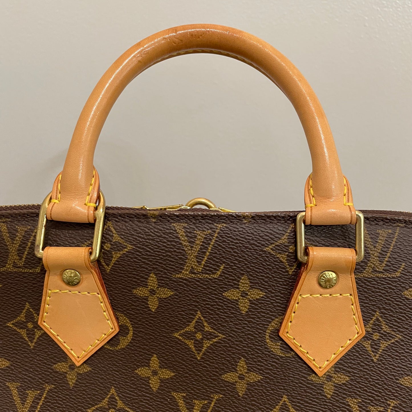 SOLD! Louis Vuitton Monogram Alma with Lock & Key