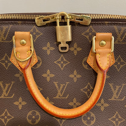 SOLD! Louis Vuitton Monogram Alma with Lock & Key