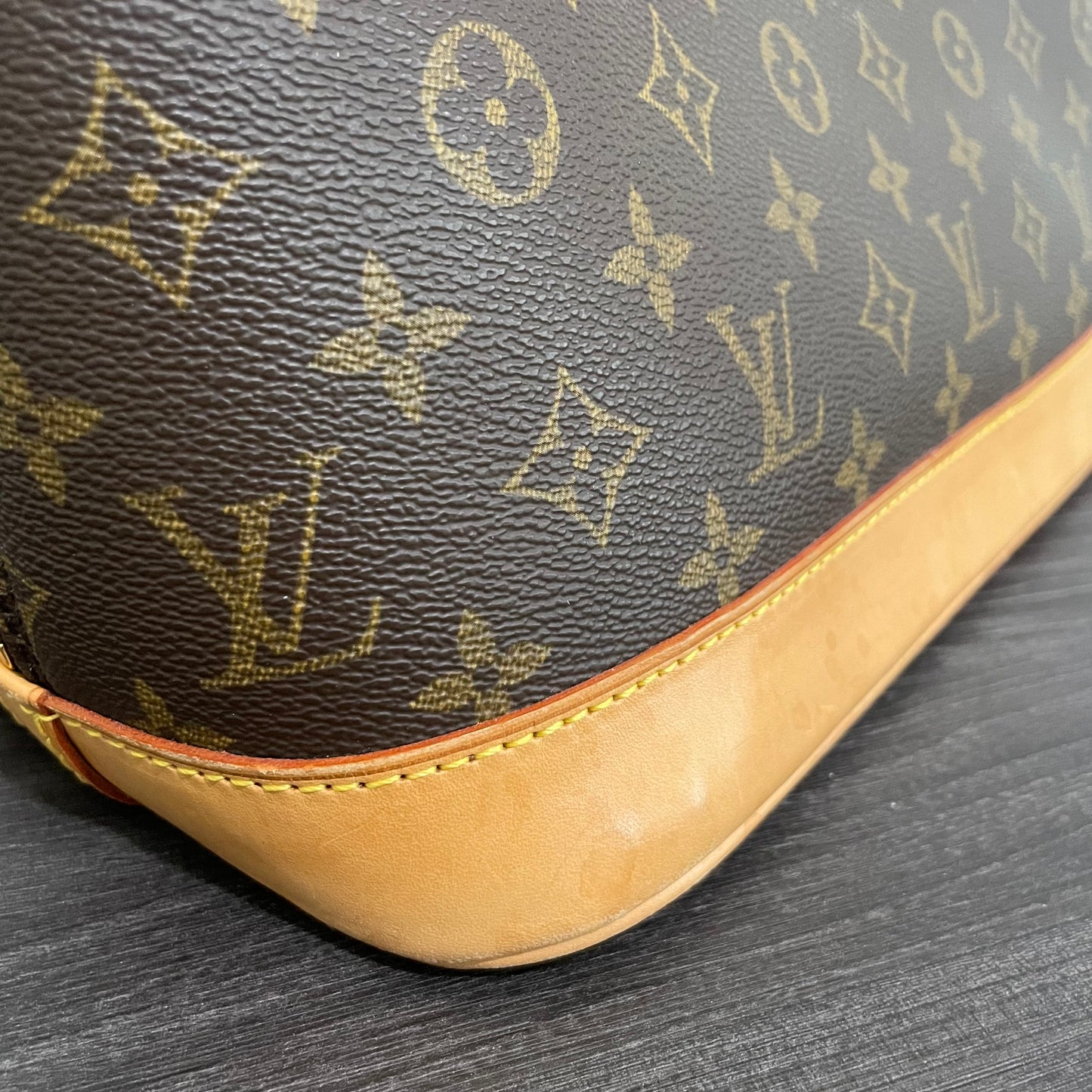 SOLD! Louis Vuitton Monogram Alma with Lock & Key