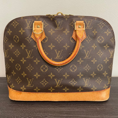 SOLD! Louis Vuitton Monogram Alma with Lock & Key