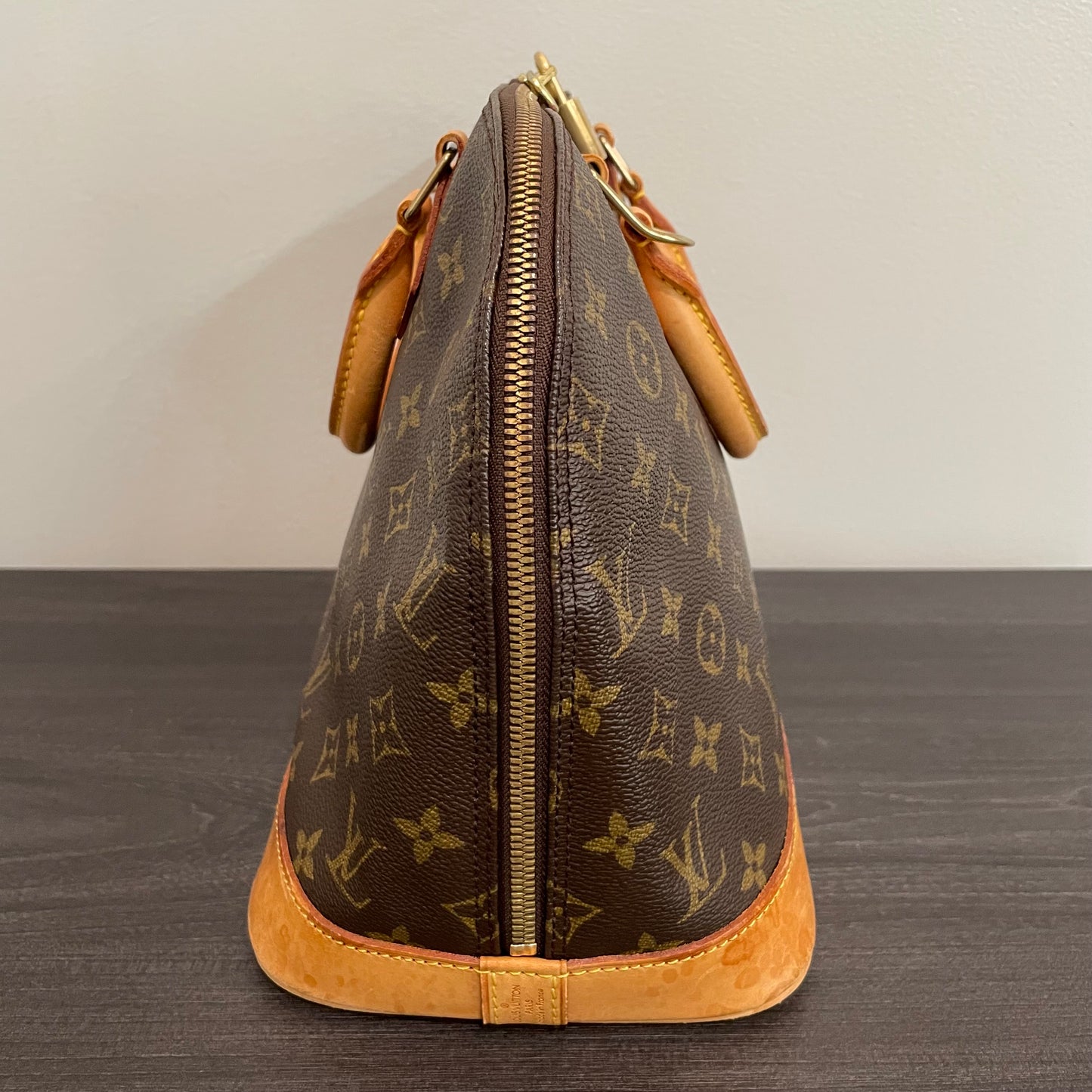 SOLD! Louis Vuitton Monogram Alma with Lock & Key