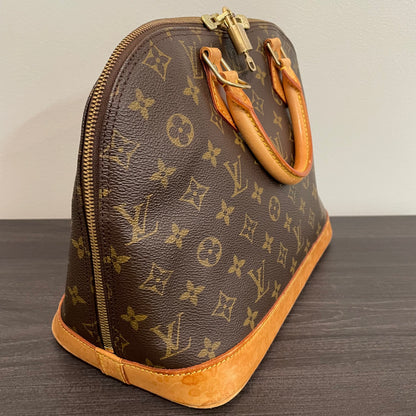 SOLD! Louis Vuitton Monogram Alma with Lock & Key