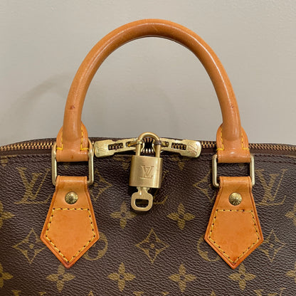 SOLD! Louis Vuitton Monogram Alma with Lock & Key