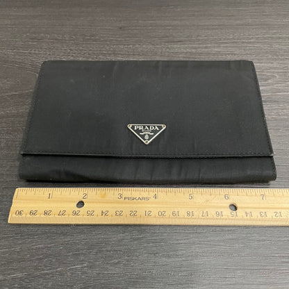 PRADA Black Wallet