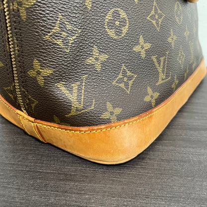 SOLD! Louis Vuitton Monogram Alma with Lock & Key