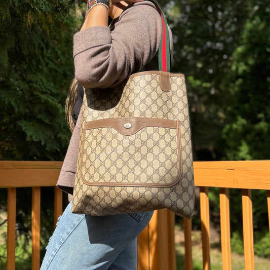 GUCCI GG Plus Ophidia Tote