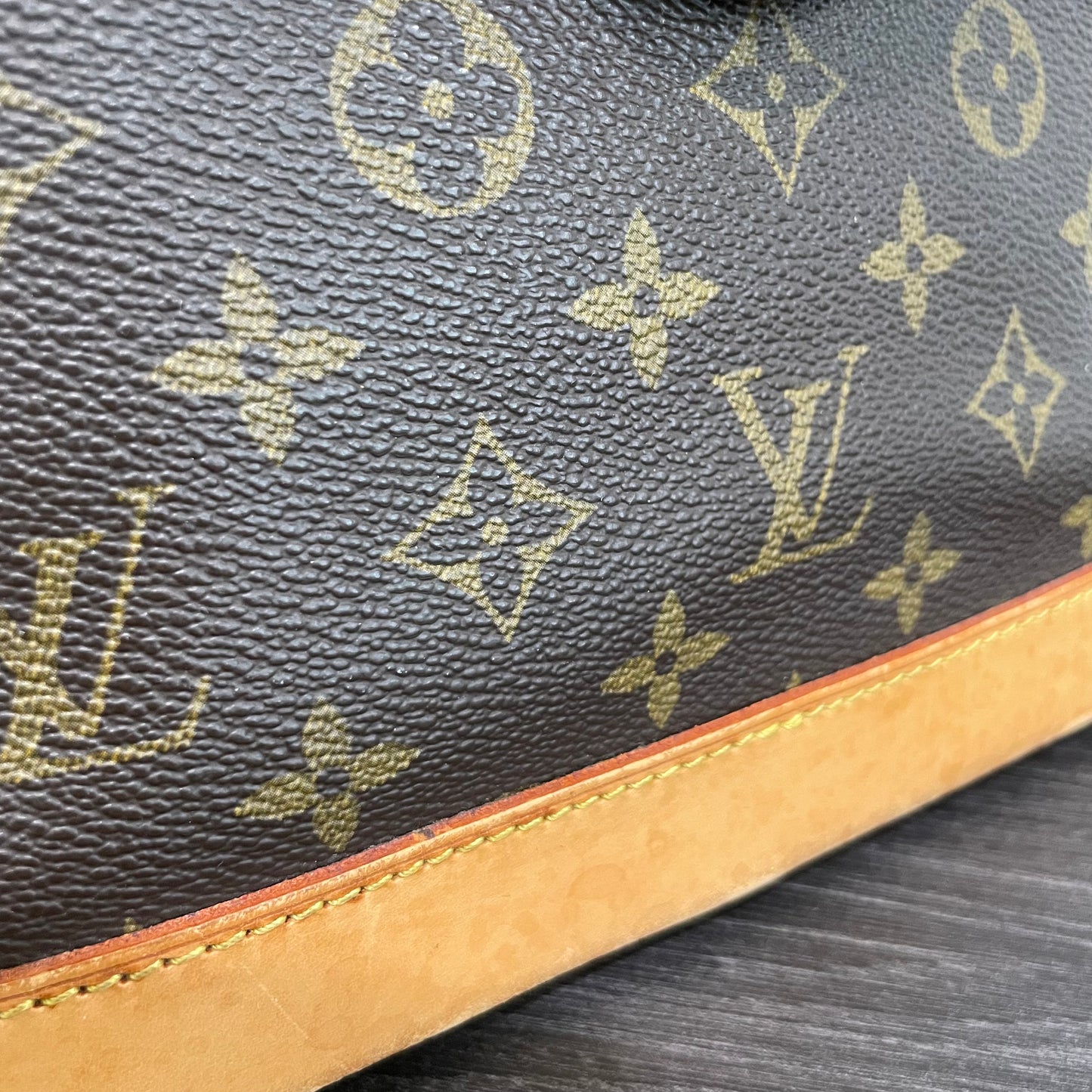 SOLD! Louis Vuitton Monogram Alma with Lock & Key