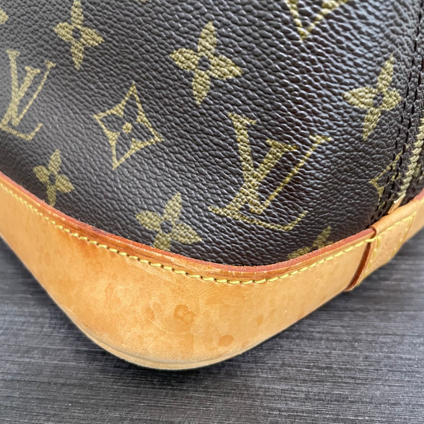 SOLD! Louis Vuitton Monogram Alma with Lock & Key