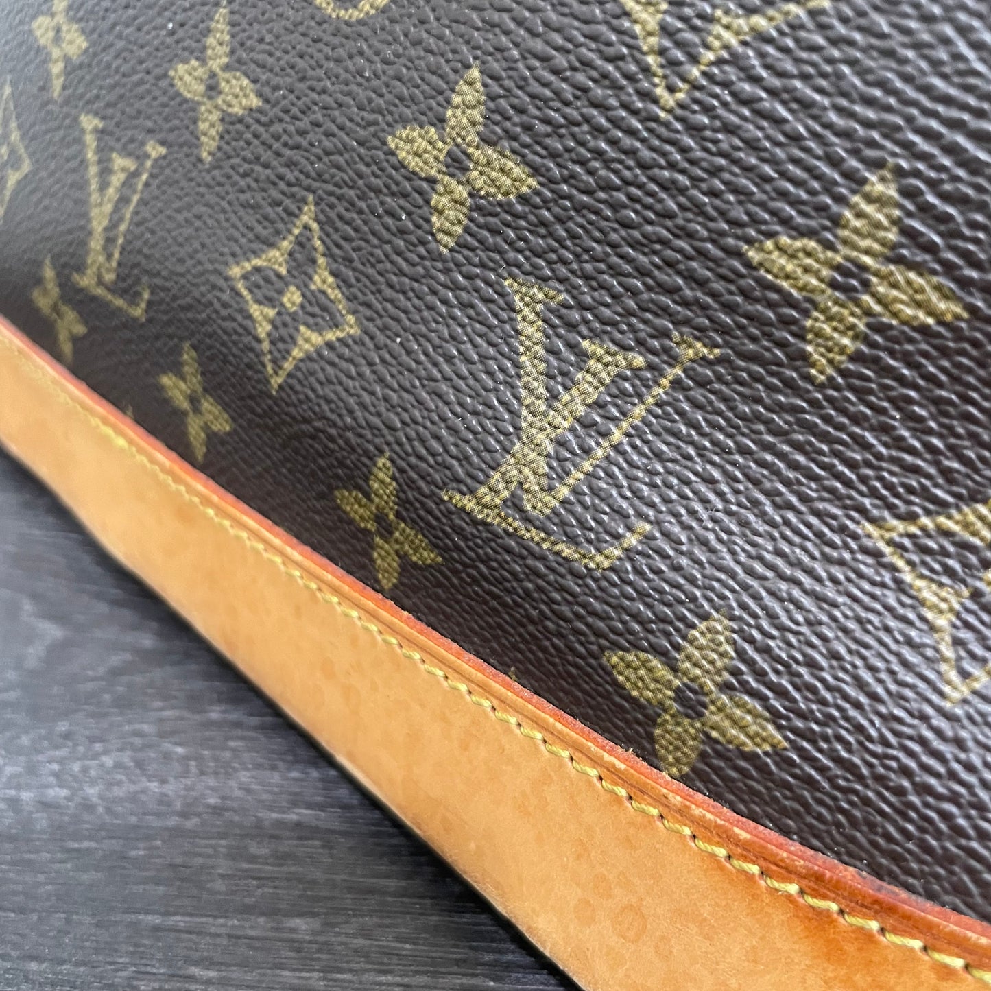 SOLD! Louis Vuitton Monogram Alma with Lock & Key