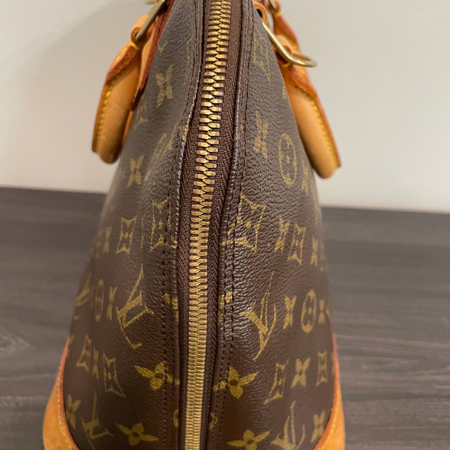 SOLD! Louis Vuitton Monogram Alma with Lock & Key