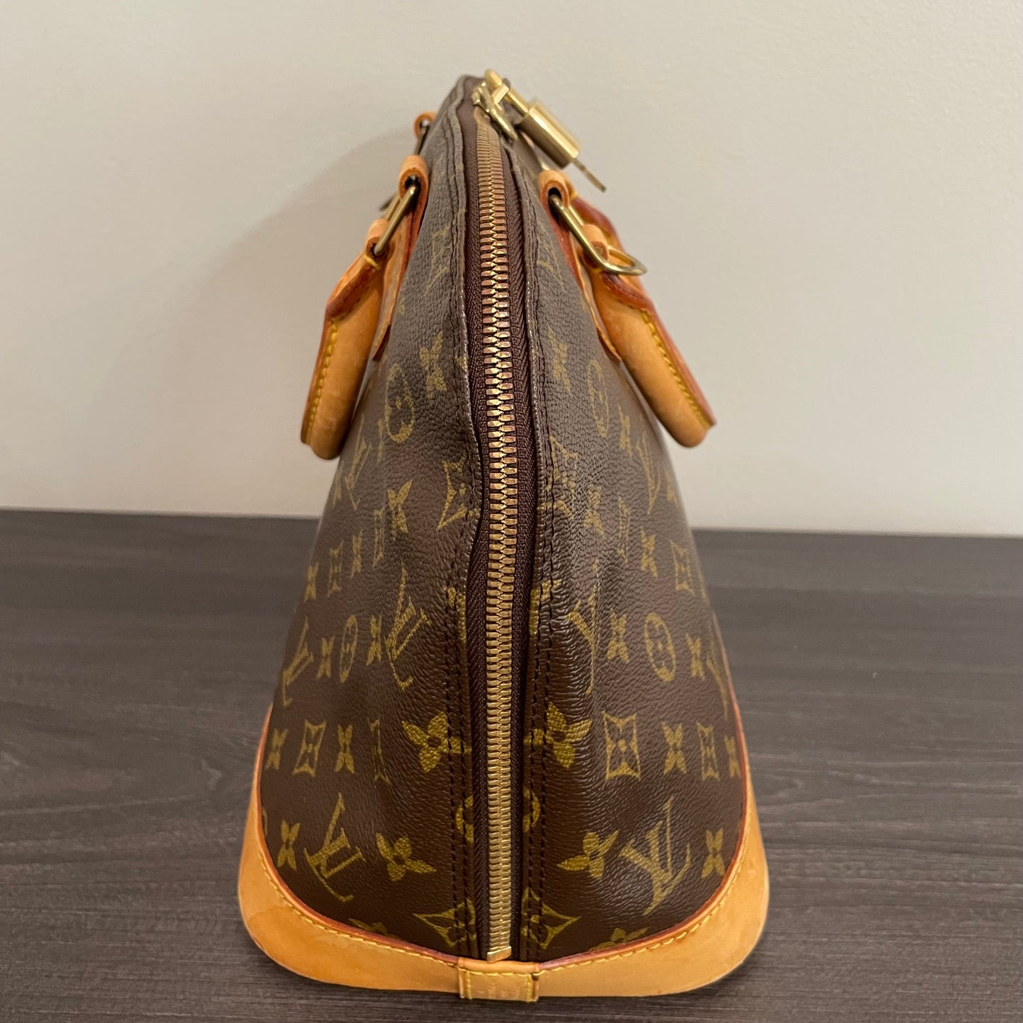 SOLD! Louis Vuitton Monogram Alma with Lock & Key