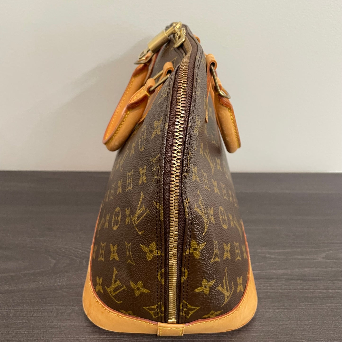 SOLD! Louis Vuitton Monogram Alma with Lock & Key