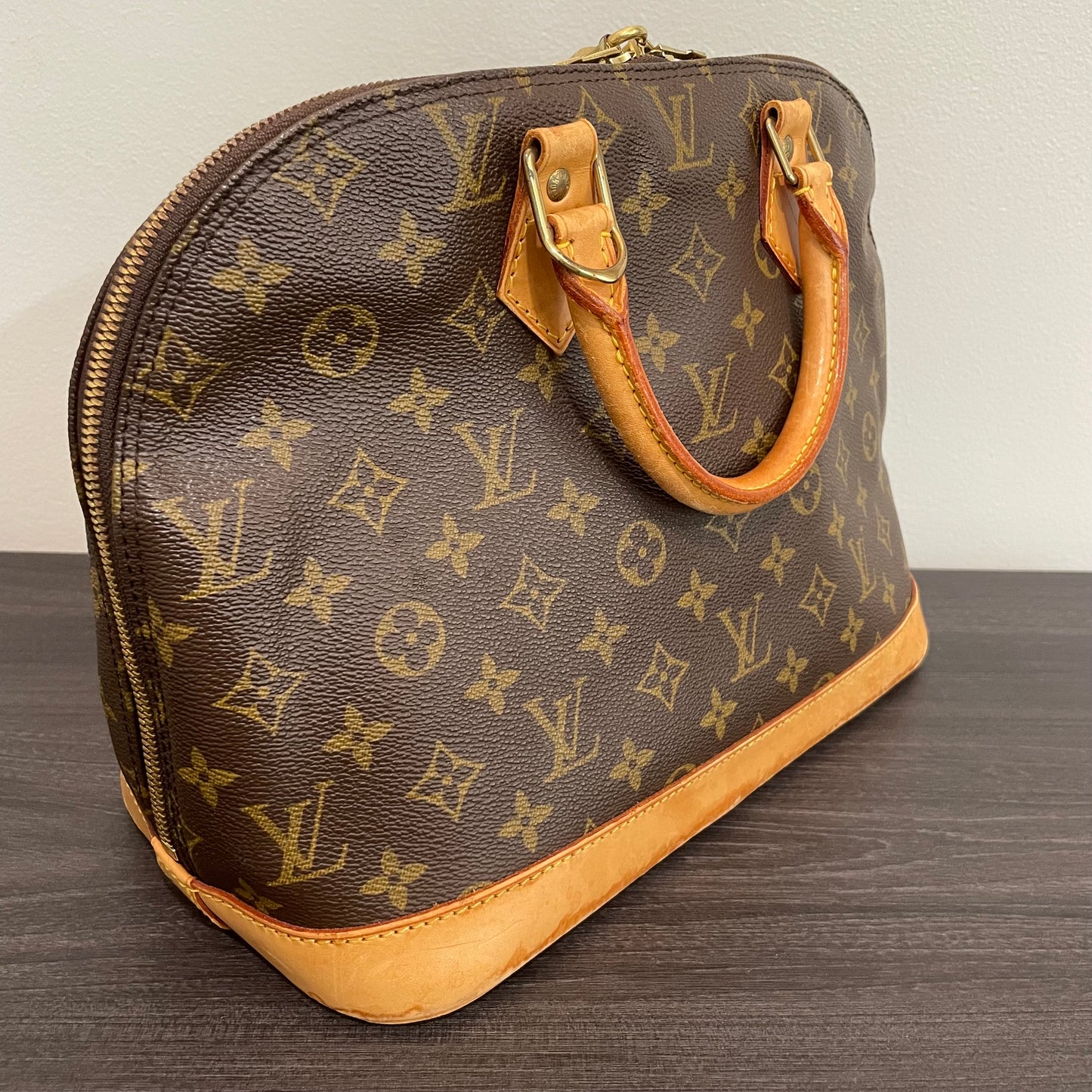 SOLD! Louis Vuitton Monogram Alma with Lock & Key