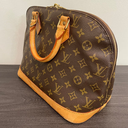 SOLD! Louis Vuitton Monogram Alma with Lock & Key