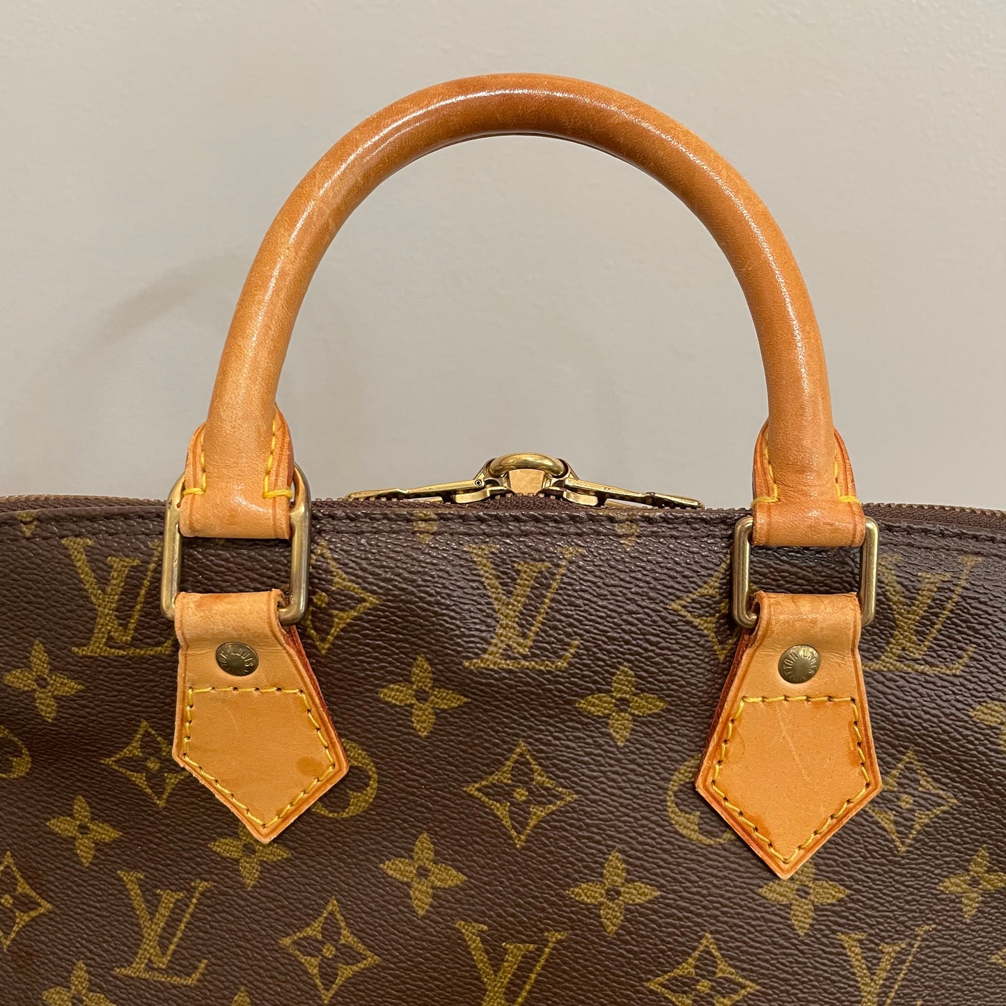 SOLD! Louis Vuitton Monogram Alma with Lock & Key