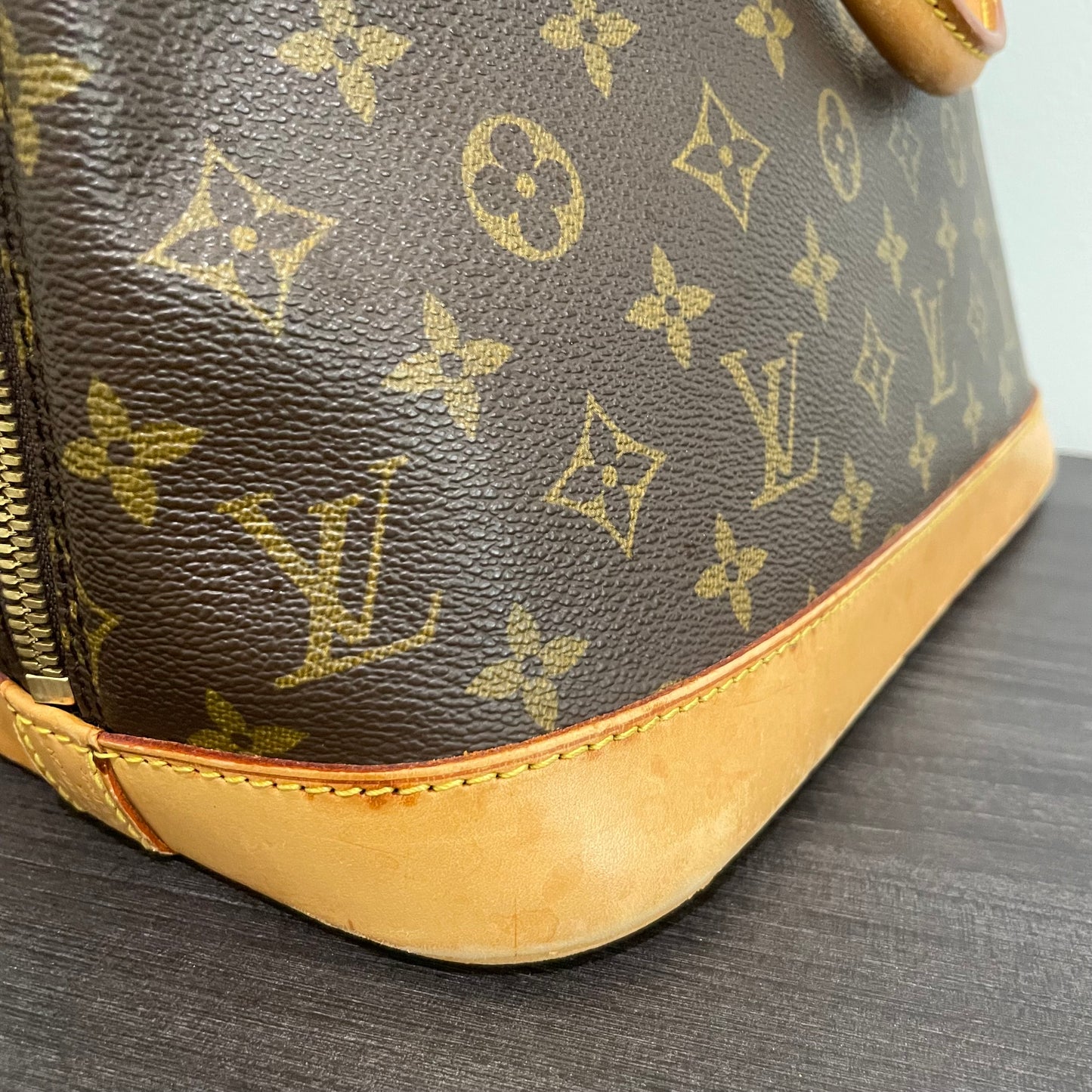 SOLD! Louis Vuitton Monogram Alma with Lock & Key