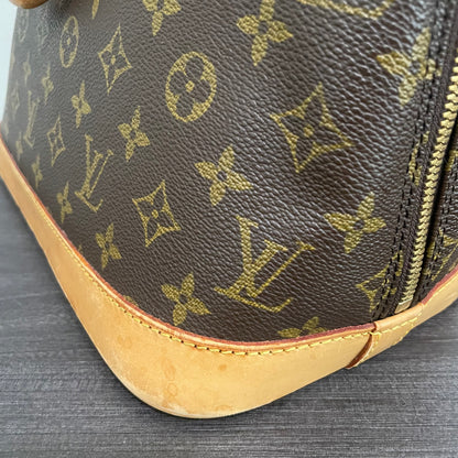 SOLD! Louis Vuitton Monogram Alma with Lock & Key